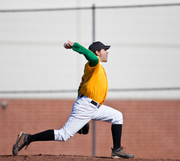 Baseball pitchers should avoid pitching with a stress reaction