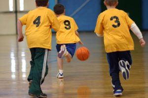 Youth basketball athletes and injuries