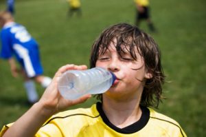 Spectators, and not just athletes, should stay hydrated.