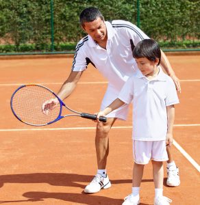 Young tennis players can develop Little Leaguer's shoulder