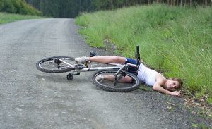 Bike crash