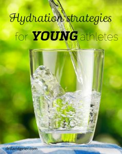 Hydration for young athletes is important