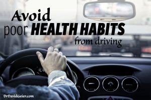 Avoid poor health when you drive all day