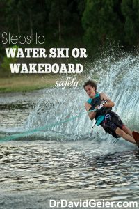 Prevent water skiing and wakeboarding injuries
