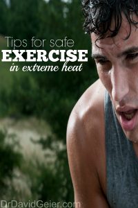 exercise in heat