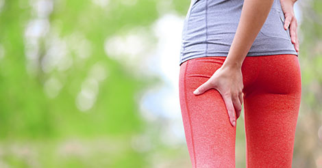 Should an active woman see a doctor for an injury?