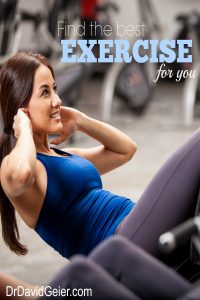 What is the best type of exercise for you?