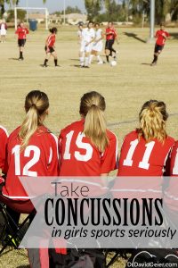 Take concussions in girls sports seriously