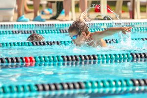 Youth swim competition