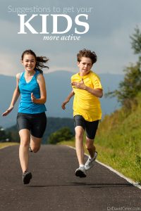 Suggestions to raise more active kids