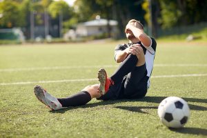 Soccer player suffers MCL injury in his knee