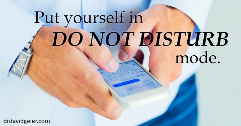 Social media tips for healthcare professionals: Do not disturb | Dr