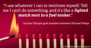 Michael Phelps on motivation